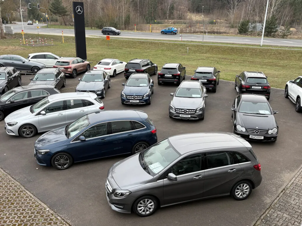 Blick auf den Hof